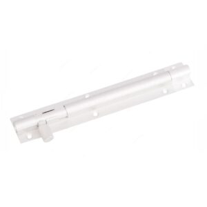 Ext T/Bolt L 12 – White (Outside Tower Bolt 12 Inch)