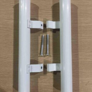 Aluminium Pipe Handle – White (Sliding Door Pipe Handle)